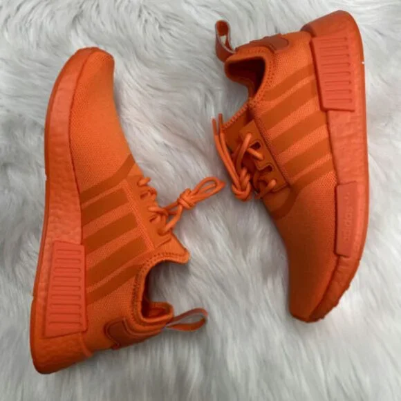 Adidas NMD_R1 Low Womens Running Sneaker Shoes Orange HP9661 NEW Sz 7 - Picture 2 of 6